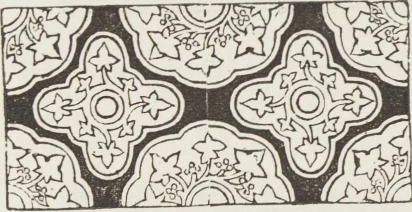 An illustration from An essay on church furniture and decoration / by Edward L. Cutts, 1854, leaf 70
