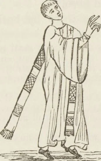 An illustration from An essay on church furniture and decoration / by Edward L. Cutts, 1854, leaf 78