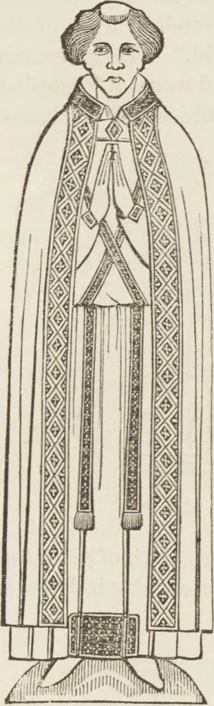 An illustration from An essay on church furniture and decoration / by Edward L. Cutts, 1854, leaf 80