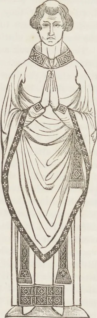 An illustration from An essay on church furniture and decoration / by Edward L. Cutts, 1854, leaf 81
