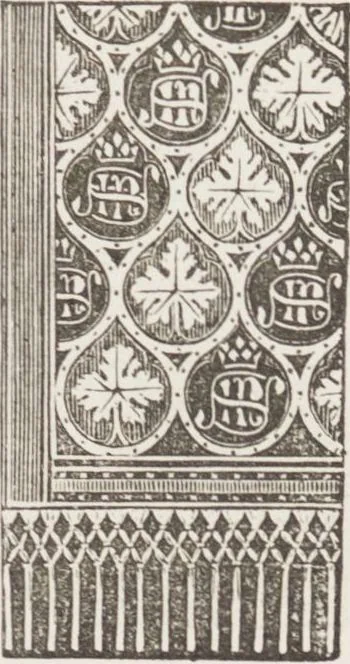 An illustration from An essay on church furniture and decoration / by Edward L. Cutts, 1854, leaf 91