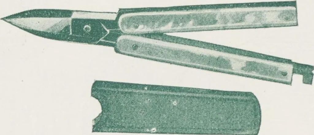 An illustration from Boots leather goods, fancy, silver, toilet, and bound book depts. Season 1910-11, 1910, leaf 200
