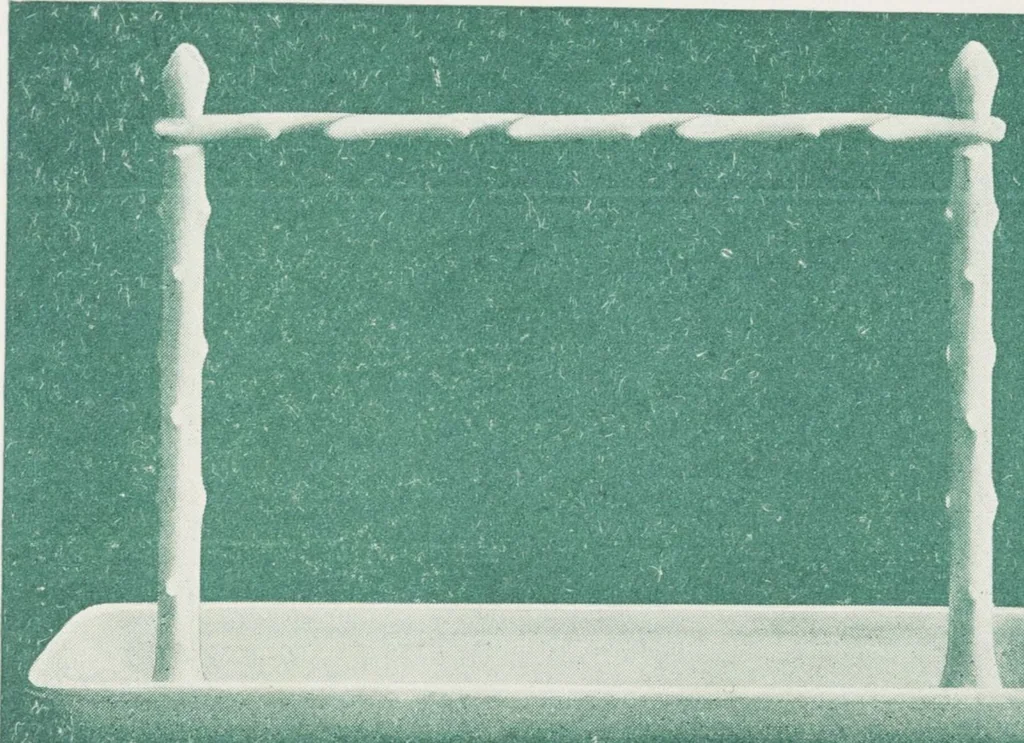 An illustration from Boots leather goods, fancy, silver, toilet, and bound book depts. Season 1910-11, 1910, leaf 207