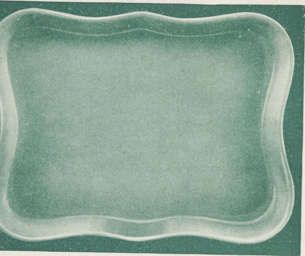 An illustration from Boots leather goods, fancy, silver, toilet, and bound book depts. Season 1910-11, 1910, leaf 208