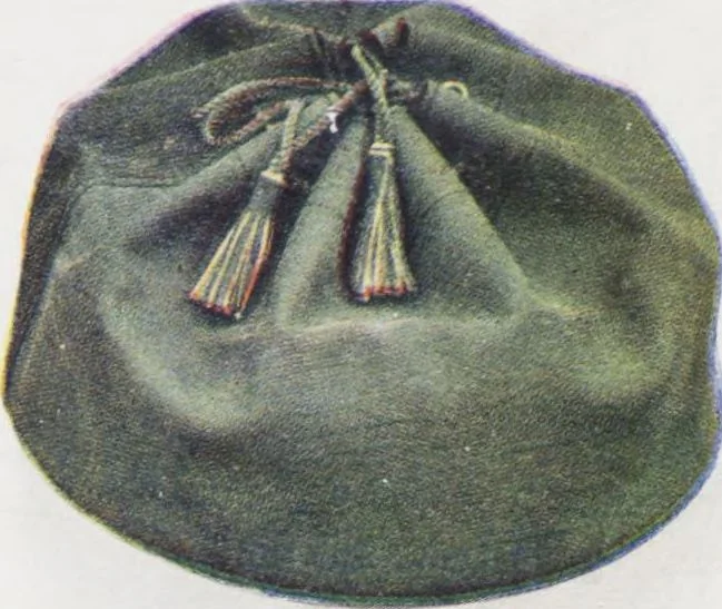 An illustration from Boots leather goods, fancy, silver, toilet, and bound book depts. Season 1910-11, 1910, leaf 22