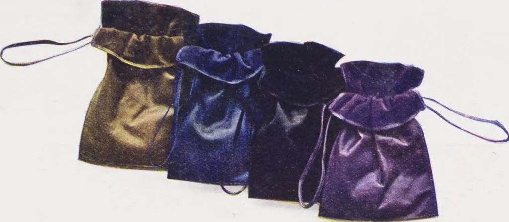 An illustration from Boots leather goods, fancy, silver, toilet, and bound book depts. Season 1910-11, 1910, leaf 25