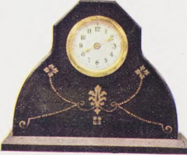 An illustration from Boots leather goods, fancy, silver, toilet, and bound book depts. Season 1910-11, 1910, leaf 40