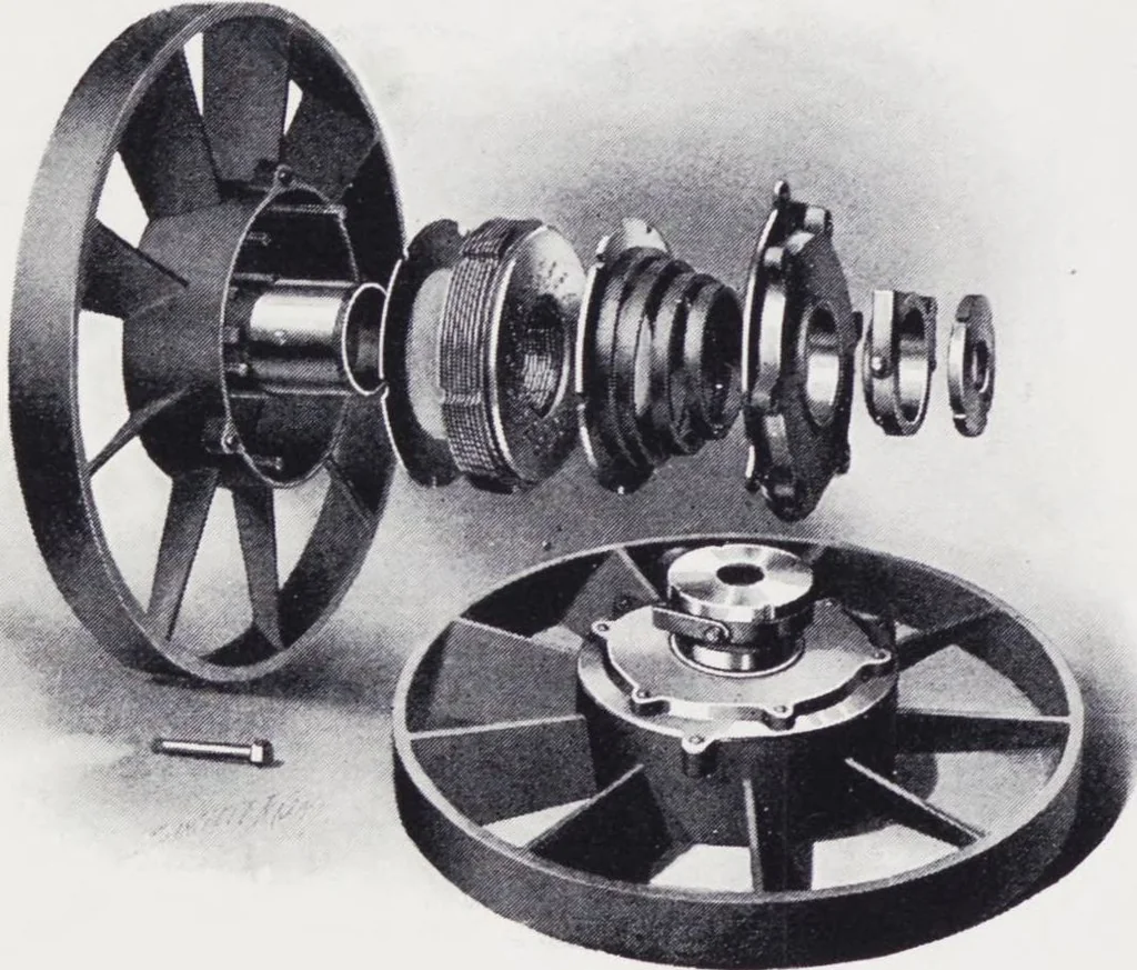 An illustration from Franklin motor-cars : 1907 / H.H. Franklin Manufacturing Company, 1907, leaf 12