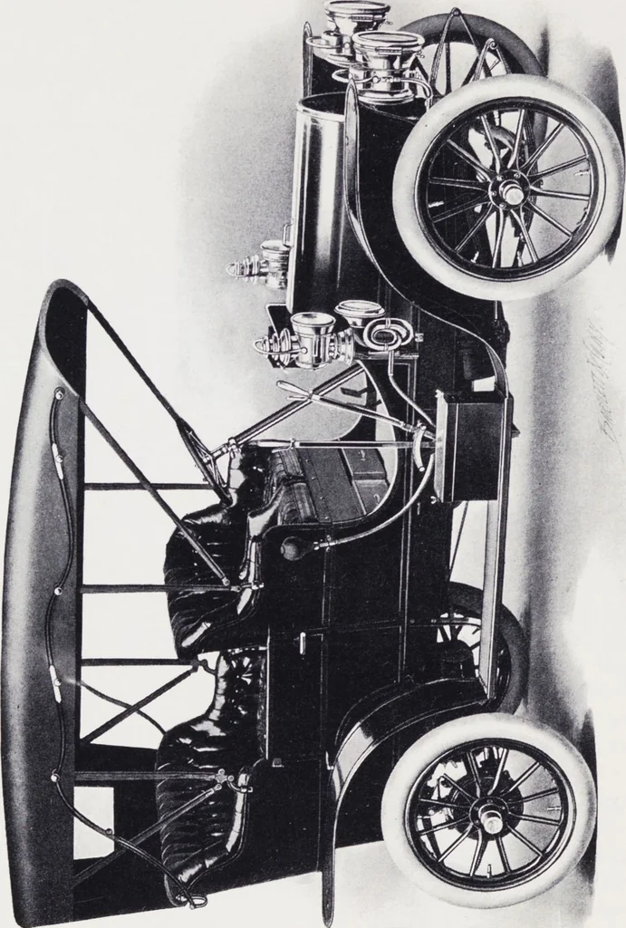 An illustration from Franklin motor-cars : 1907 / H.H. Franklin Manufacturing Company, 1907, leaf 14