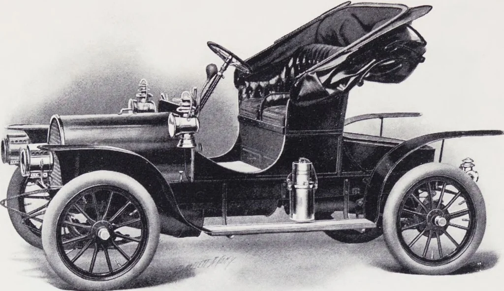 An illustration from Franklin motor-cars : 1907 / H.H. Franklin Manufacturing Company, 1907, leaf 16