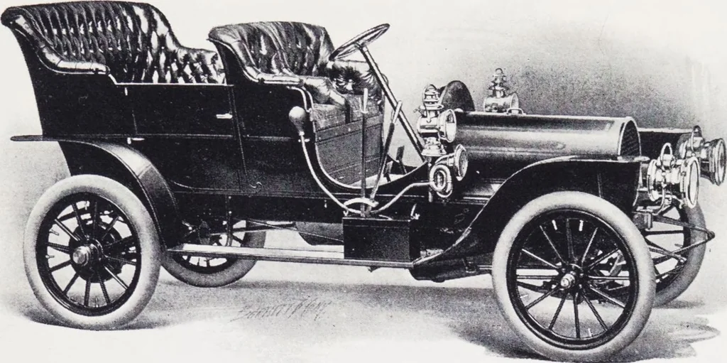 An illustration from Franklin motor-cars : 1907 / H.H. Franklin Manufacturing Company, 1907, leaf 19