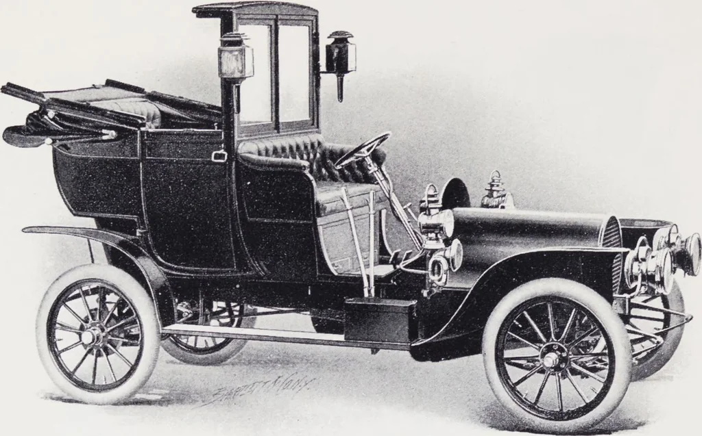 An illustration from Franklin motor-cars : 1907 / H.H. Franklin Manufacturing Company, 1907, leaf 20