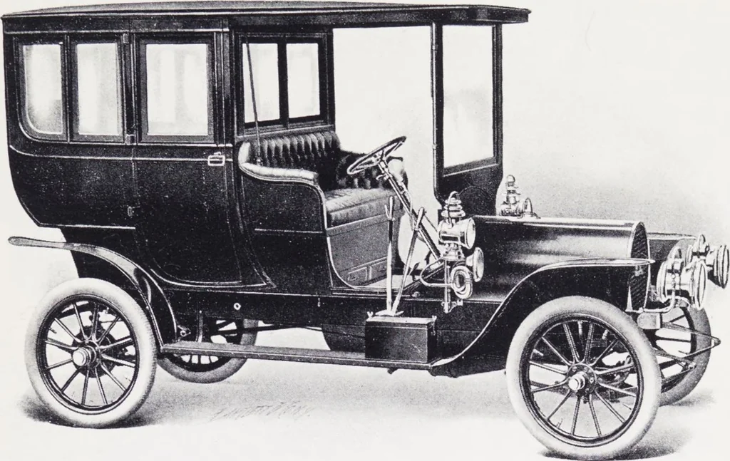 An illustration from Franklin motor-cars : 1907 / H.H. Franklin Manufacturing Company, 1907, leaf 21