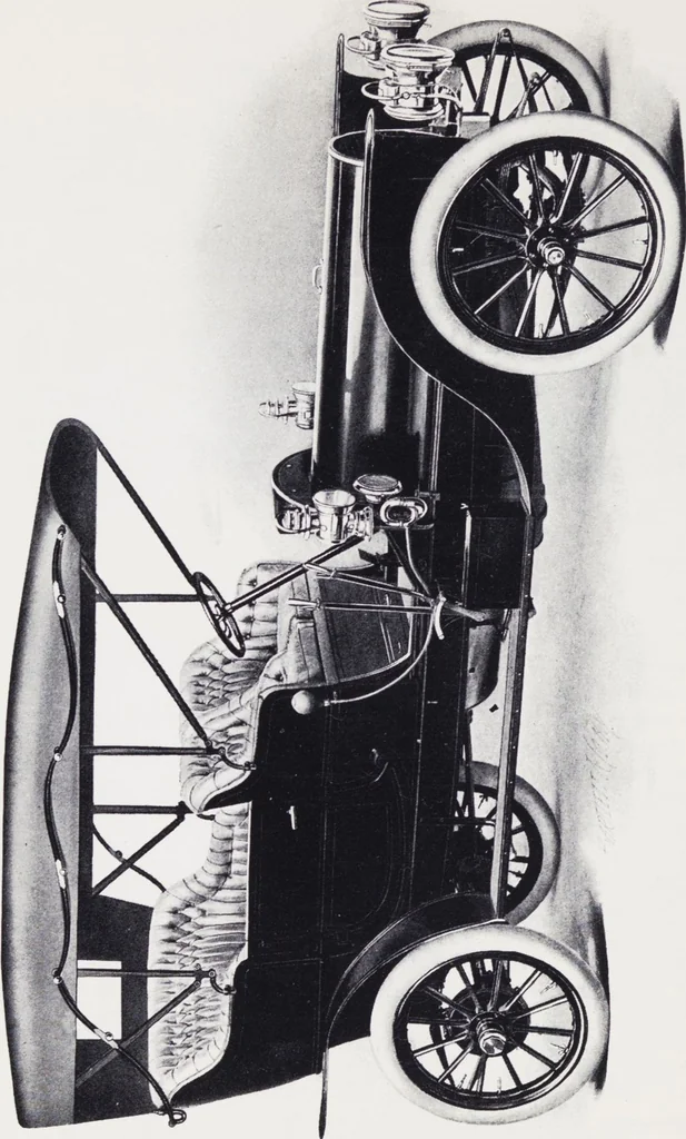 An illustration from Franklin motor-cars : 1907 / H.H. Franklin Manufacturing Company, 1907, leaf 22