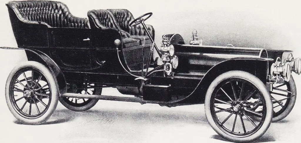 An illustration from Franklin motor-cars : 1907 / H.H. Franklin Manufacturing Company, 1907, leaf 23