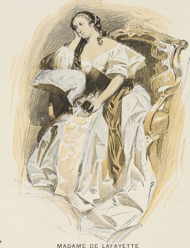 An illustration from Queens of quality, leaf 12