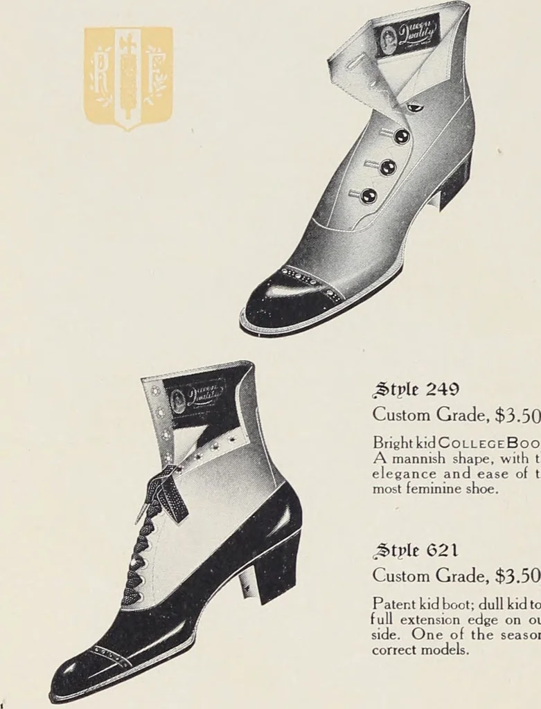 An illustration from Queens of quality, leaf 14
