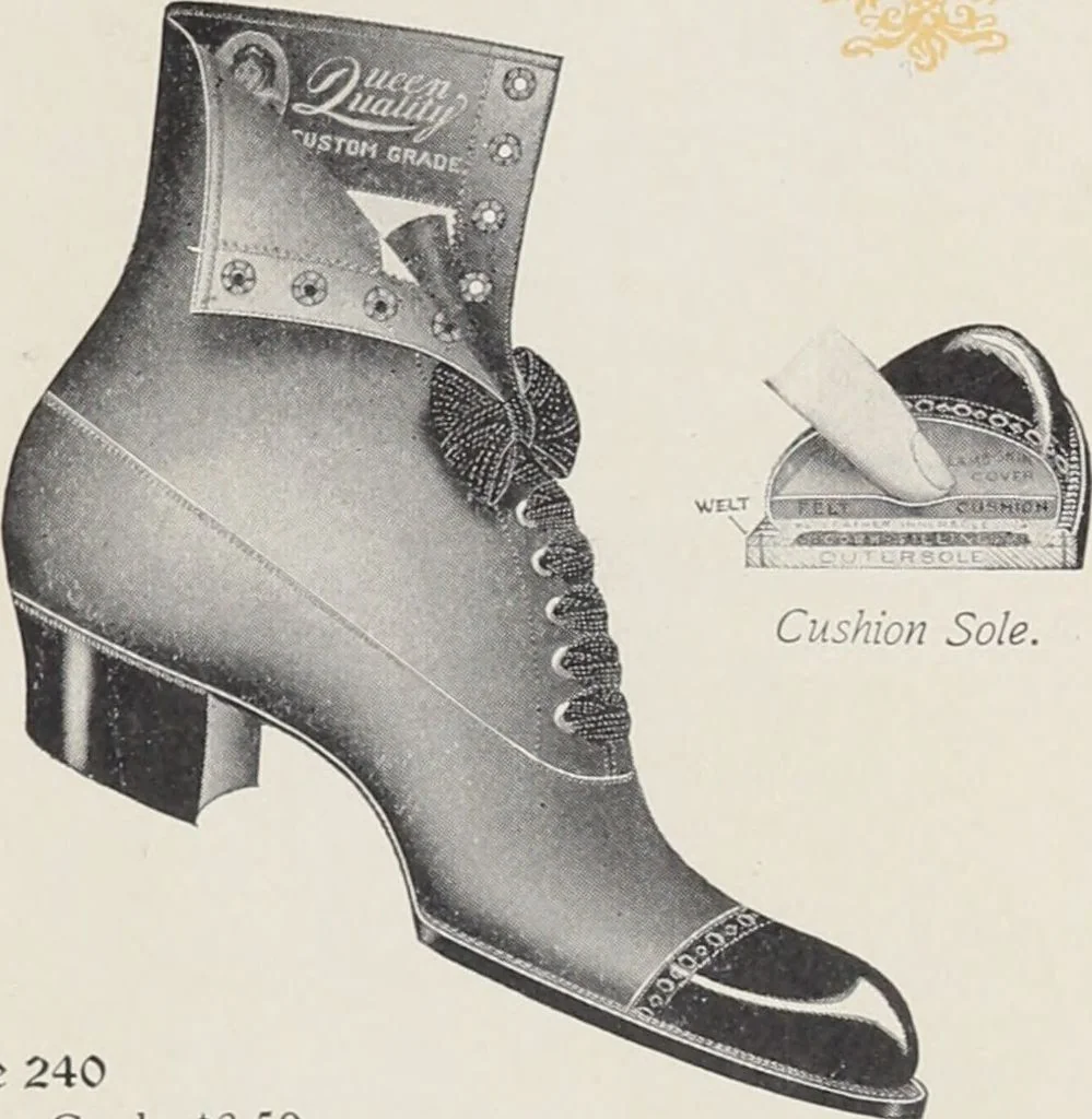 An illustration from Queens of quality, leaf 17