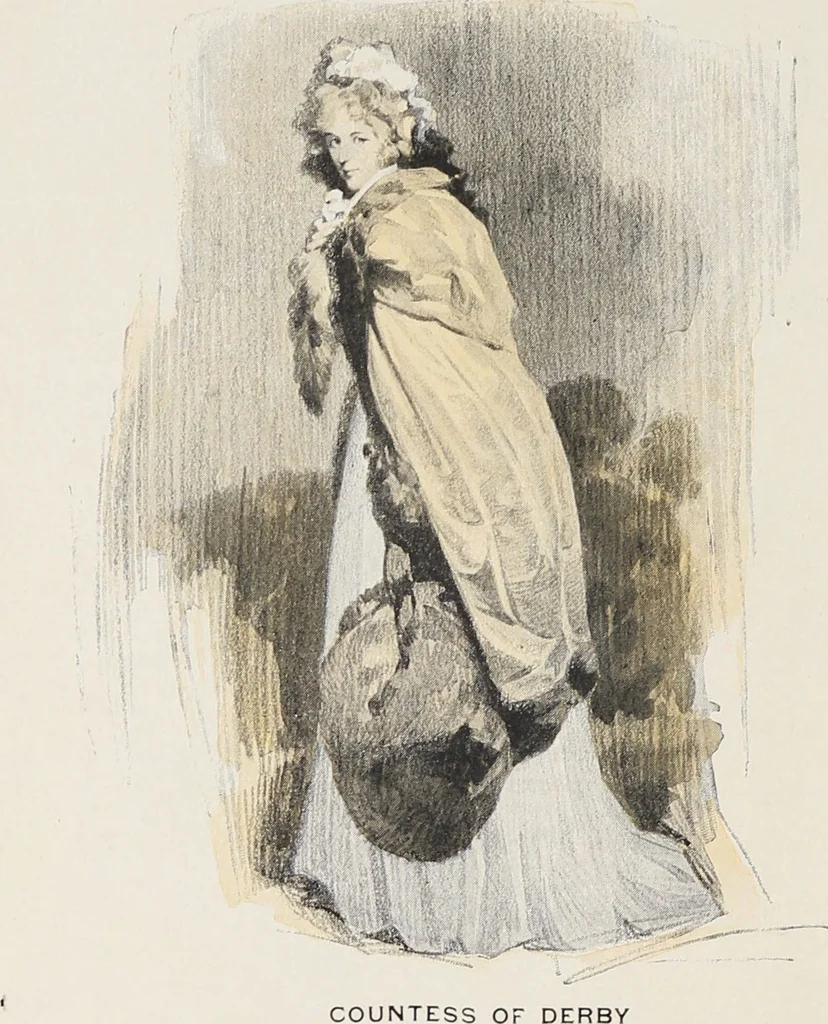 An illustration from Queens of quality, leaf 32