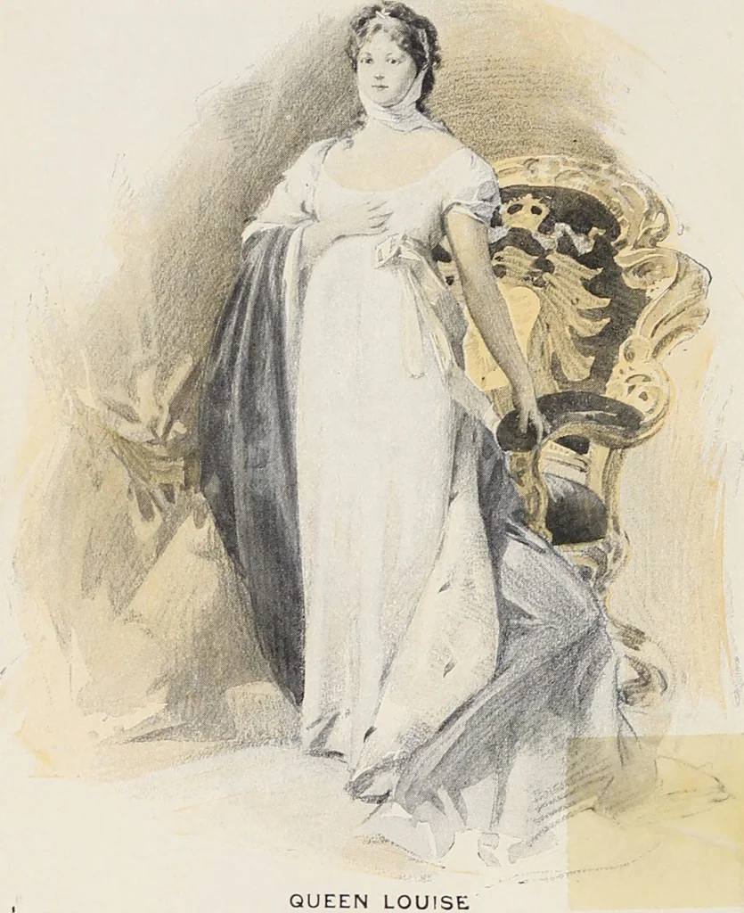 An illustration from Queens of quality, leaf 4