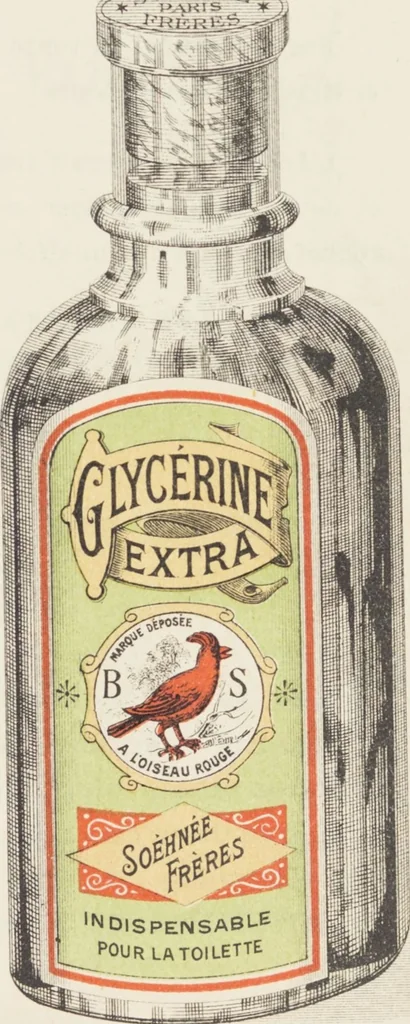 An illustration from Notice sur les vernis Soehnée Frères, 1901, leaf 85