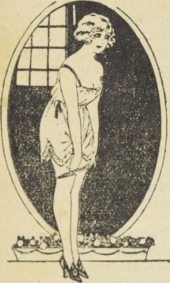 An illustration from Le nouveau bréviaire de la beauté / G. Clarks, 1920, leaf 10