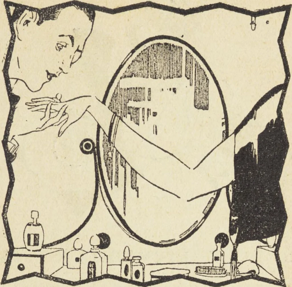 An illustration from Le nouveau bréviaire de la beauté / G. Clarks, 1920, leaf 111