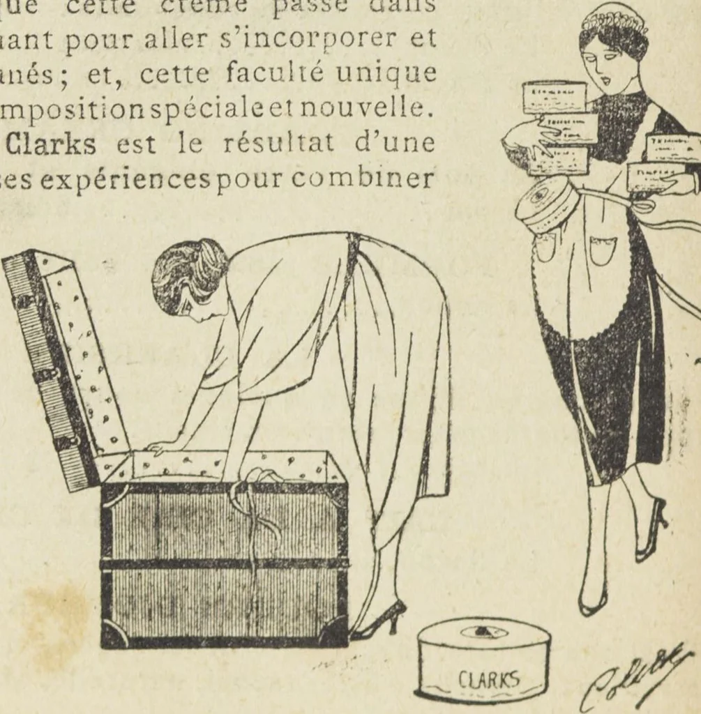 An illustration from Le nouveau bréviaire de la beauté / G. Clarks, 1920, leaf 116
