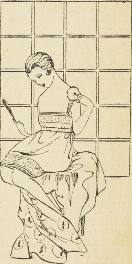 An illustration from Le nouveau bréviaire de la beauté / G. Clarks, 1920, leaf 119