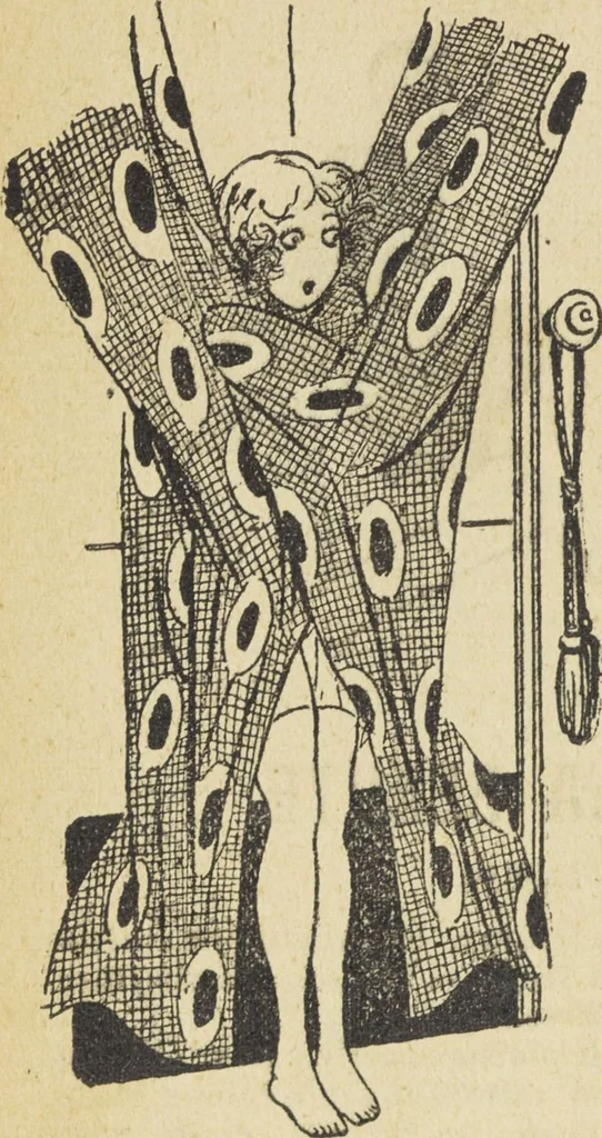 An illustration from Le nouveau bréviaire de la beauté / G. Clarks, 1920, leaf 12
