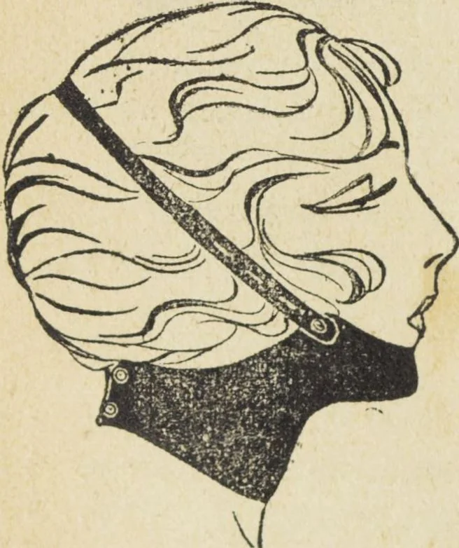 An illustration from Le nouveau bréviaire de la beauté / G. Clarks, 1920, leaf 122