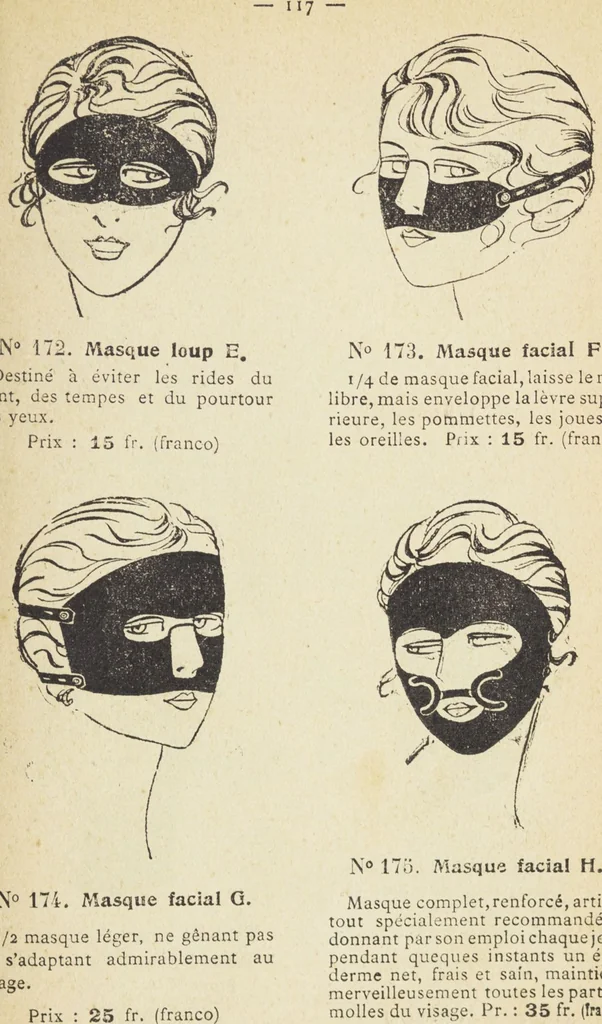 An illustration from Le nouveau bréviaire de la beauté / G. Clarks, 1920, leaf 123