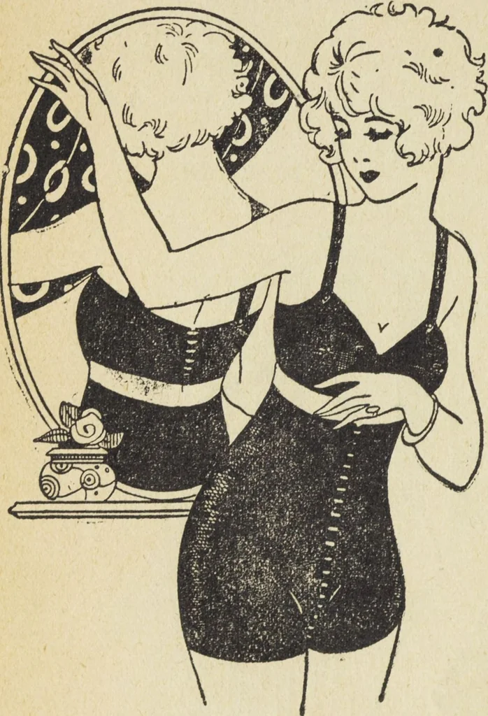 An illustration from Le nouveau bréviaire de la beauté / G. Clarks, 1920, leaf 126