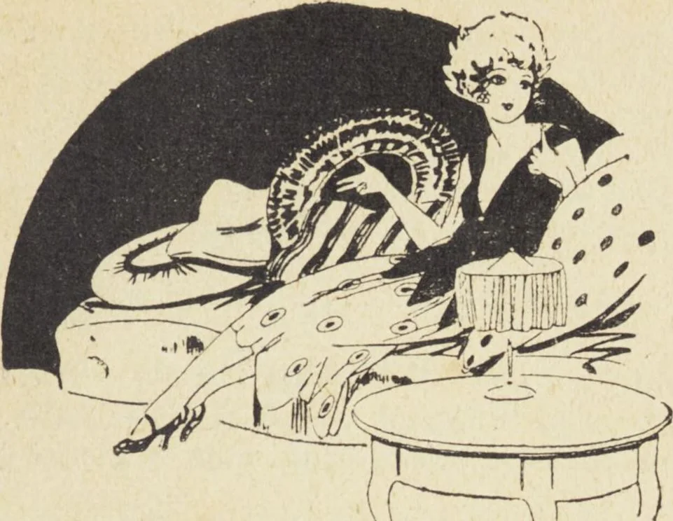 An illustration from Le nouveau bréviaire de la beauté / G. Clarks, 1920, leaf 131