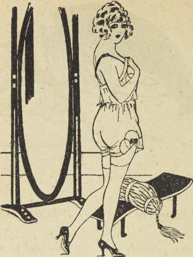 An illustration from Le nouveau bréviaire de la beauté / G. Clarks, 1920, leaf 178