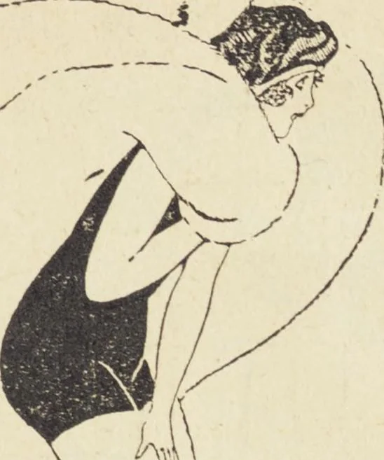 An illustration from Le nouveau bréviaire de la beauté / G. Clarks, 1920, leaf 25