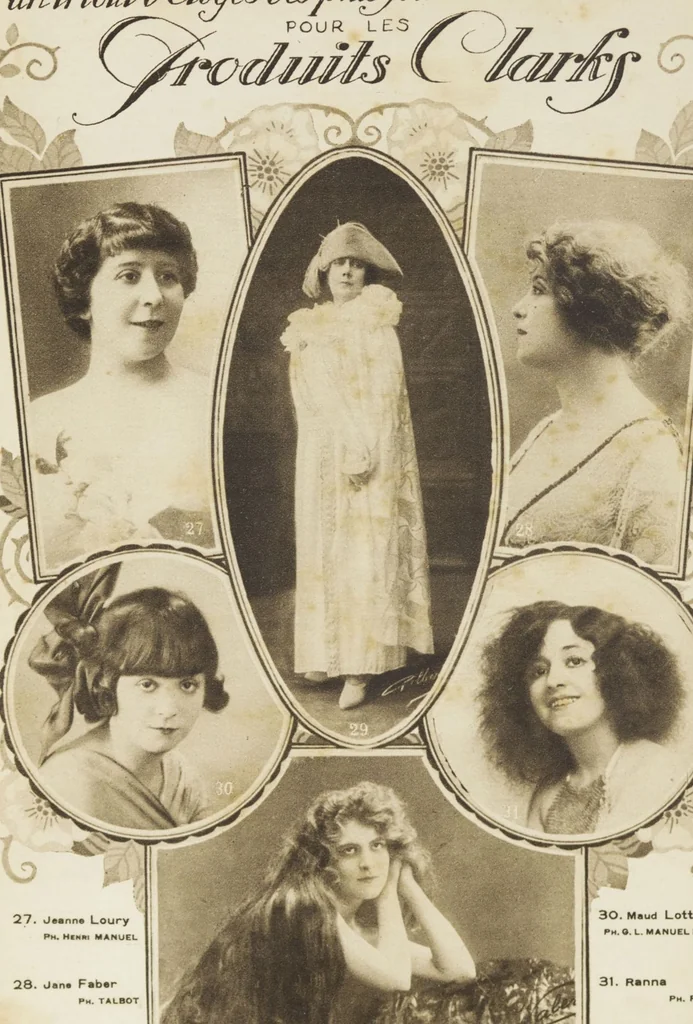 An illustration from Le nouveau bréviaire de la beauté / G. Clarks, 1920, leaf 34