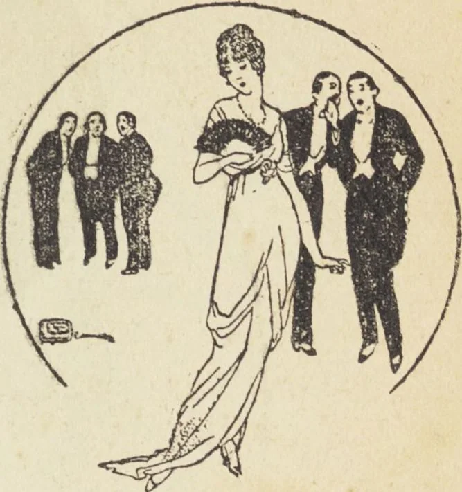 An illustration from Le nouveau bréviaire de la beauté / G. Clarks, 1920, leaf 79
