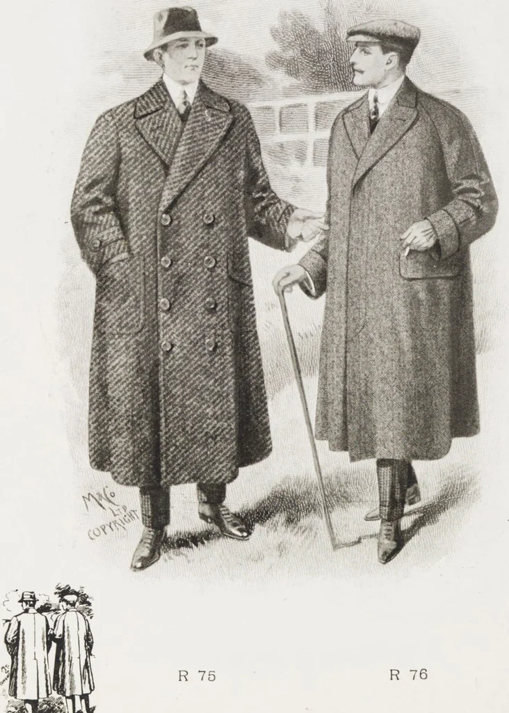 An illustration from Minister's report of fashion for gentlemen (Spring & Summer, 1912), 1912, leaf 12