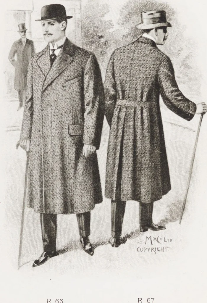 An illustration from Minister's report of fashion for gentlemen (Spring & Summer, 1912), 1912, leaf 13