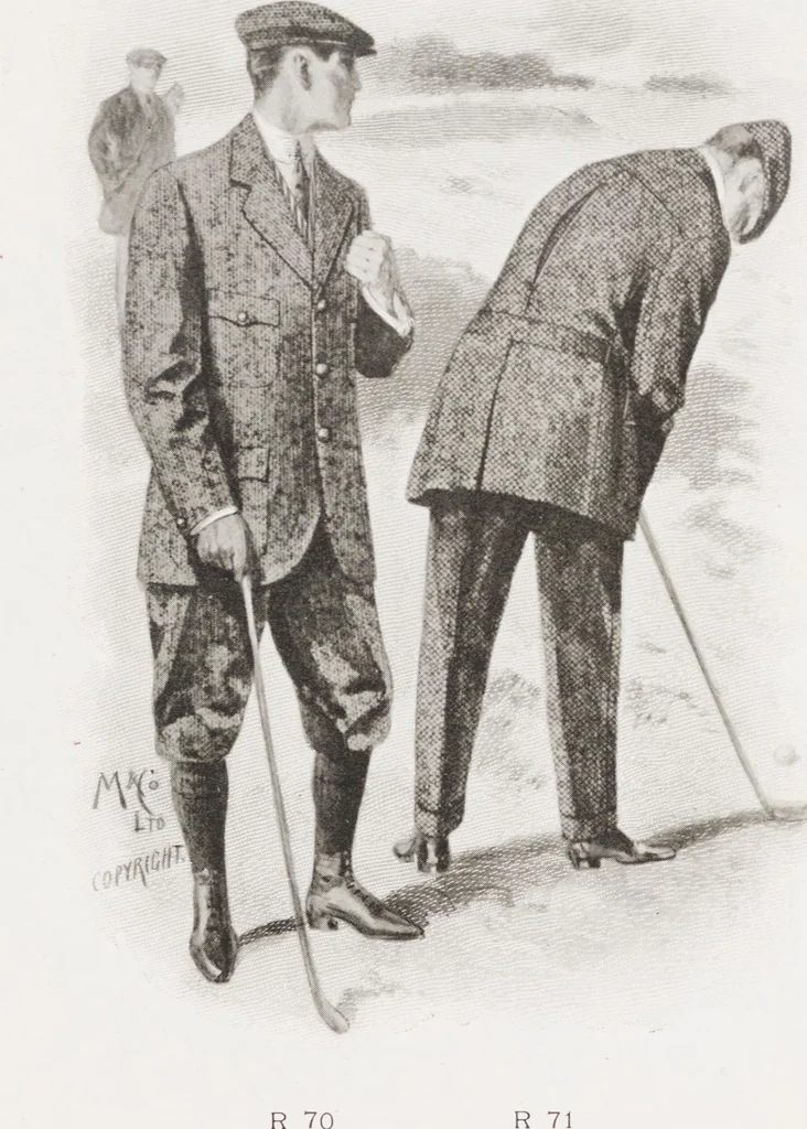 An illustration from Minister's report of fashion for gentlemen (Spring & Summer, 1912), 1912, leaf 15