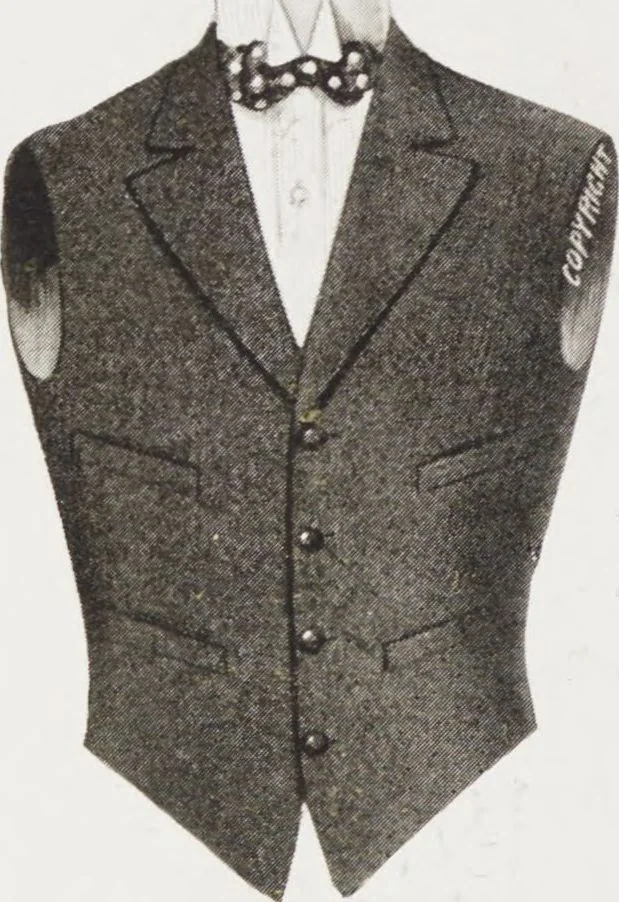 An illustration from Minister's report of fashion for gentlemen (Spring & Summer, 1912), 1912, leaf 4