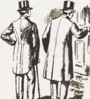 An illustration from Minister's report of fashion for gentlemen (Spring & Summer, 1912), 1912, leaf 5