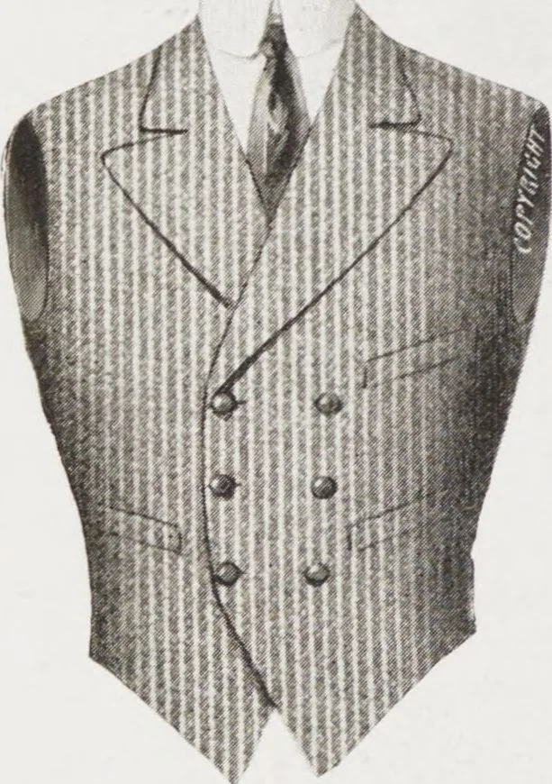 An illustration from Minister's report of fashion for gentlemen (Spring & Summer, 1912), 1912, leaf 8