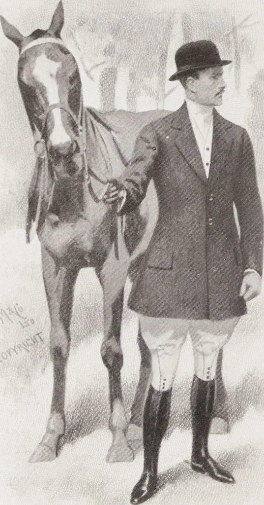 An illustration from Minister's report of fashion for gentlemen (Spring & Summer, 1913), 1913, leaf 18