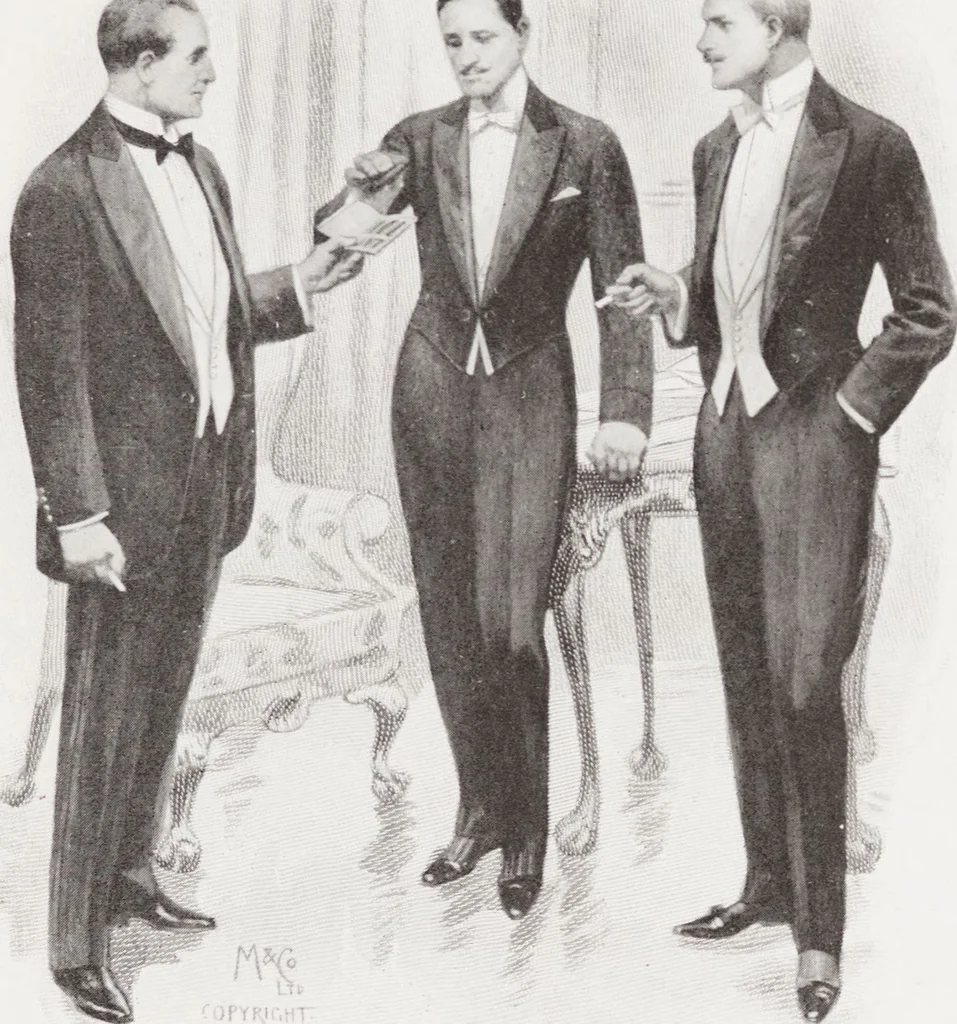 An illustration from Minister's report of fashion for gentlemen (Spring & Summer, 1913), 1913, leaf 5