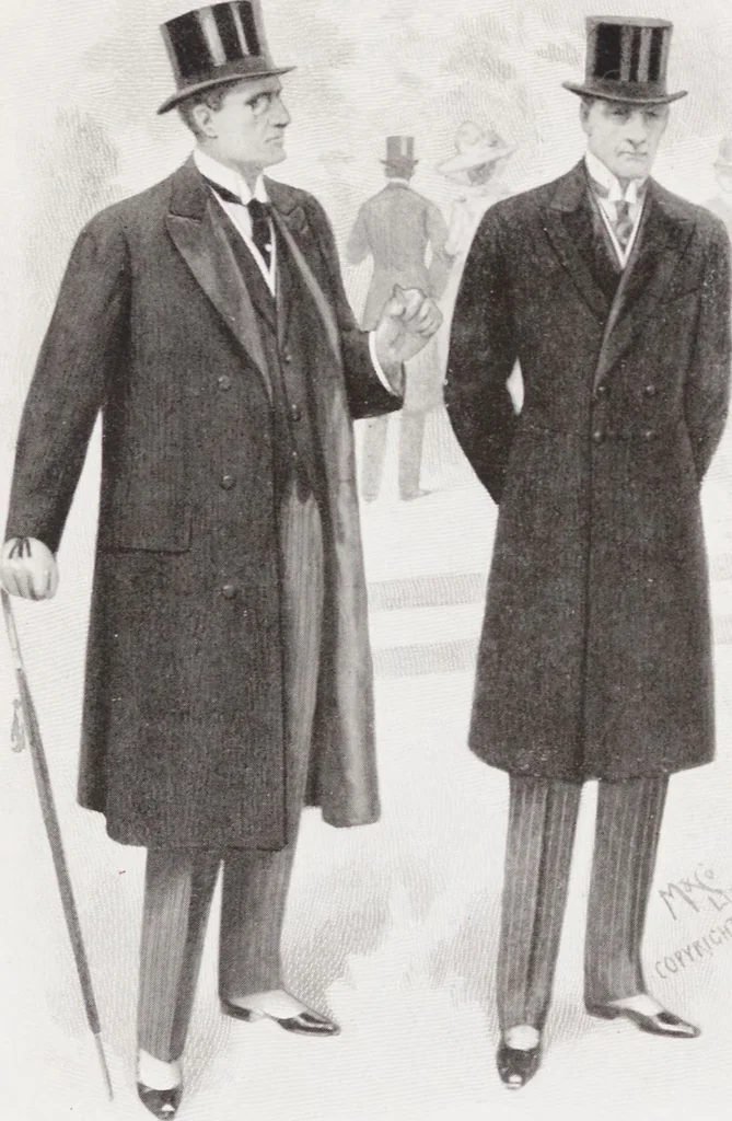 An illustration from Minister's report of fashion for gentlemen (Spring & Summer, 1913), 1913, leaf 7