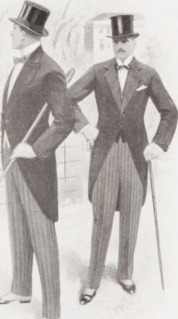 An illustration from Minister's report of fashion for gentlemen (Spring & Summer, 1913), 1913, leaf 9