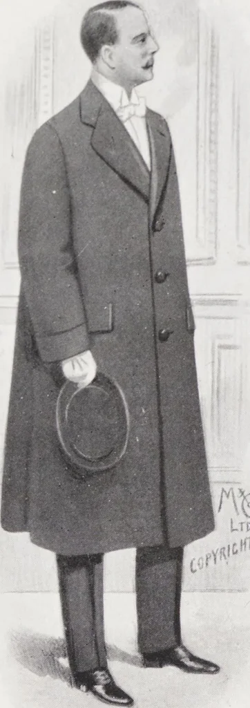 An illustration from Minister's report of fashion for gentlemen (Spring & Summer, 1917), 1917, leaf 10