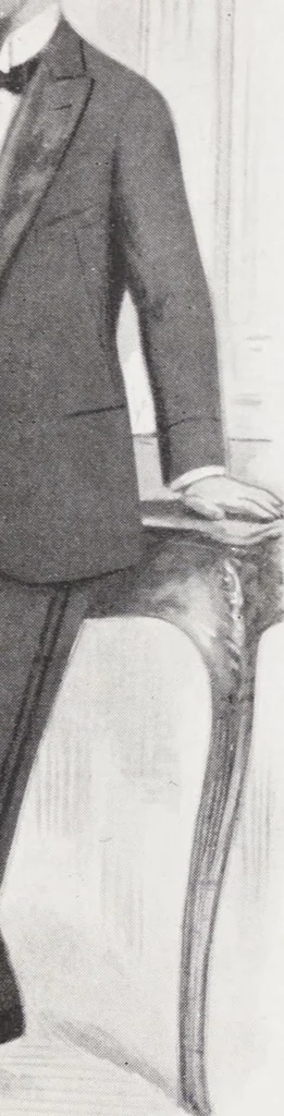 An illustration from Minister's report of fashion for gentlemen (Spring & Summer, 1917), 1917, leaf 11